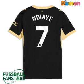 Manchester City Iliman Ndiaye #7 Replik Auswärtstrikot Damen 2026-27 Kurzarm